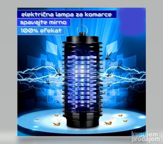 UV Elektricna Lampa za komarce Ubica Svih Insekata