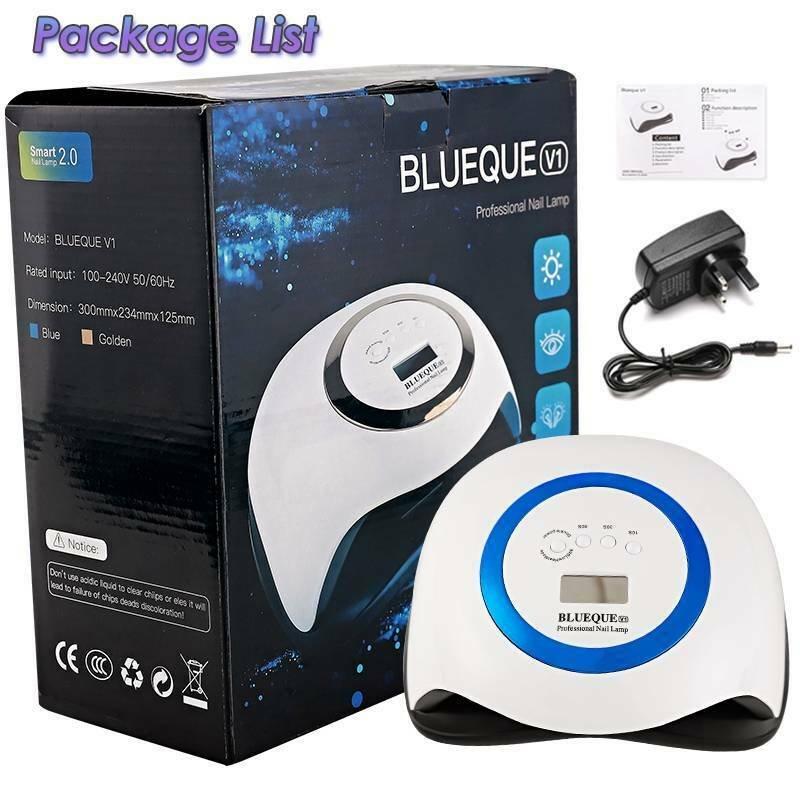 UV Led lampa za nokte 168 w Blueque v1 UV Led lampa za nokte 168 w Blueque v1