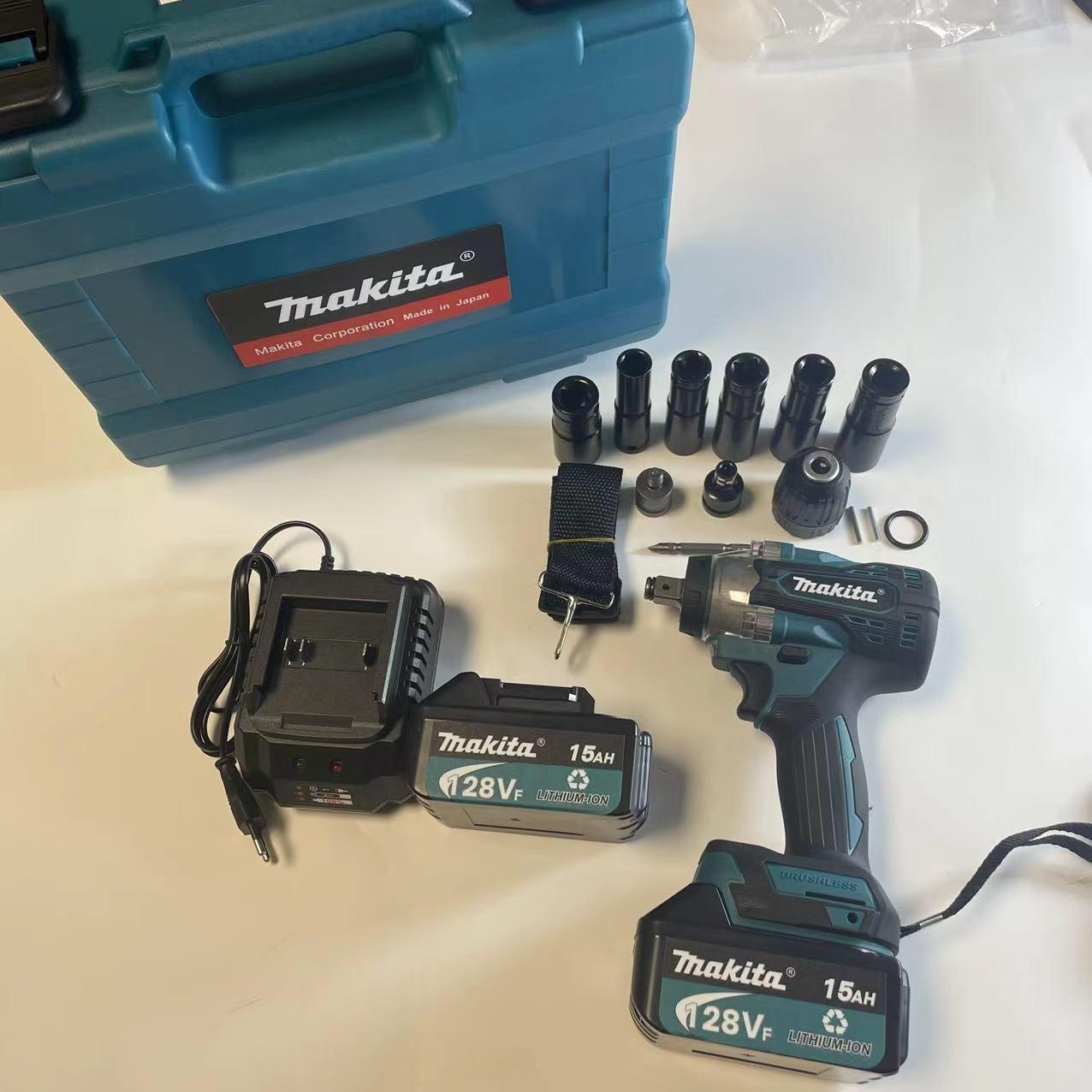 Udarni odvijac Makita 128V za tockove i ostalo i 2 bat Udarni odvijac Makita 128V za tockove i ostalo i 2 bat