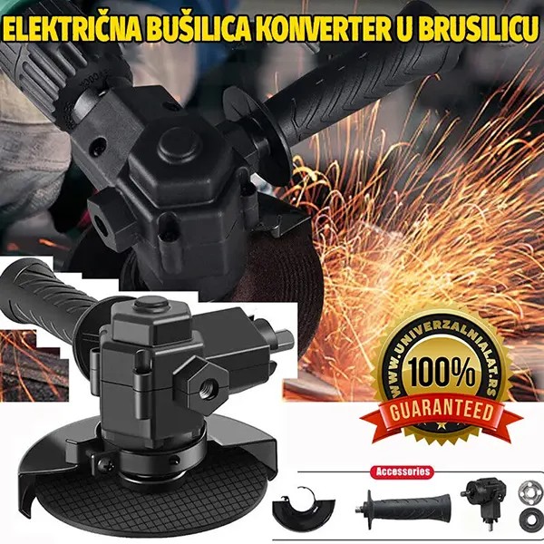 Ugaona brusilica dodatak za busilicu - Slika 3