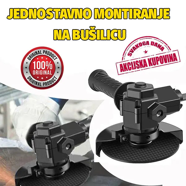 Ugaona brusilica dodatak za busilicu - Slika 5