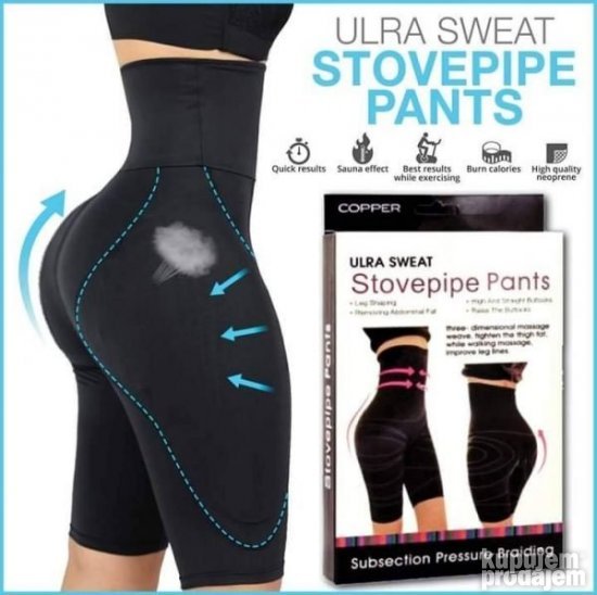 Ultra sweatpants Steznik za mrsavljenje i zatezanje stomak