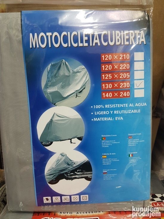 Univerzalna Cerada za Skuter Bicikl Novo