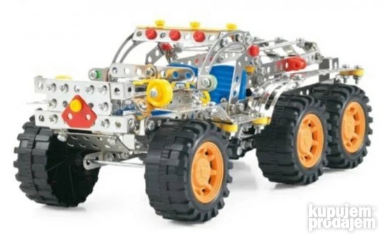 Uradi sam automobil 6 x 6 Igracka za decu