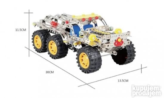 Uradi sam automobil 6 x 6 Igracka za decu