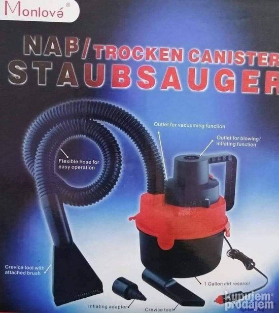 Usisivac za auto sa kanisterom Staubsauger