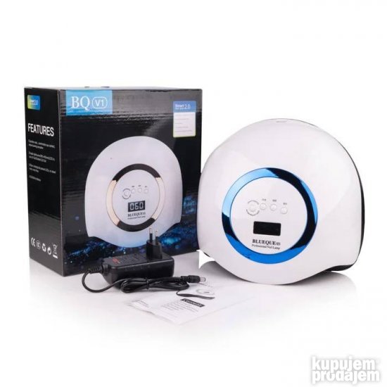Uv i led lampa za nokte Blueque 168w