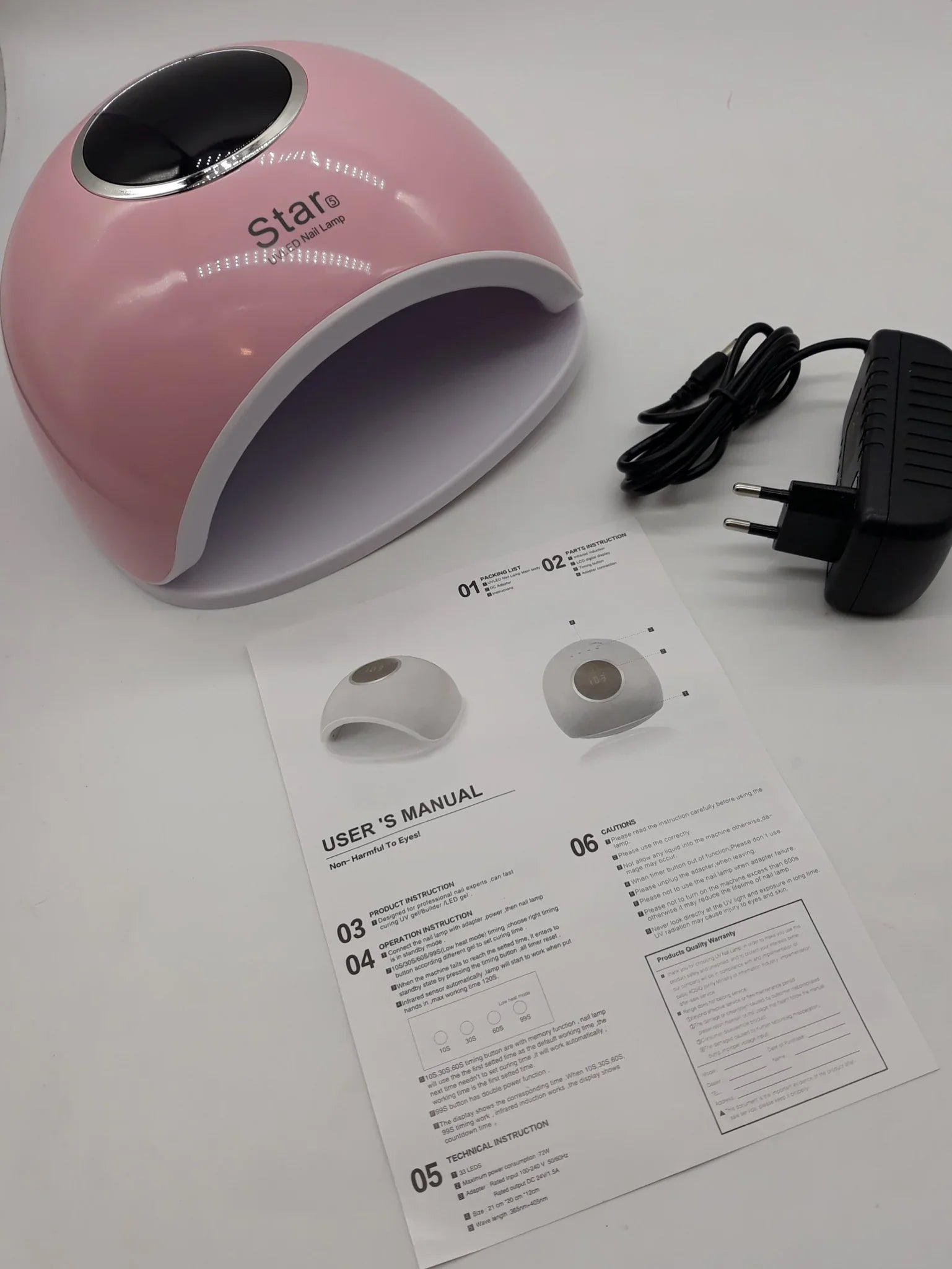 Uv led lampa za nokte Star 5 72w