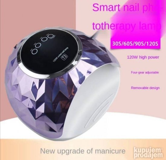 Uv led lampa za nokte T3 120w