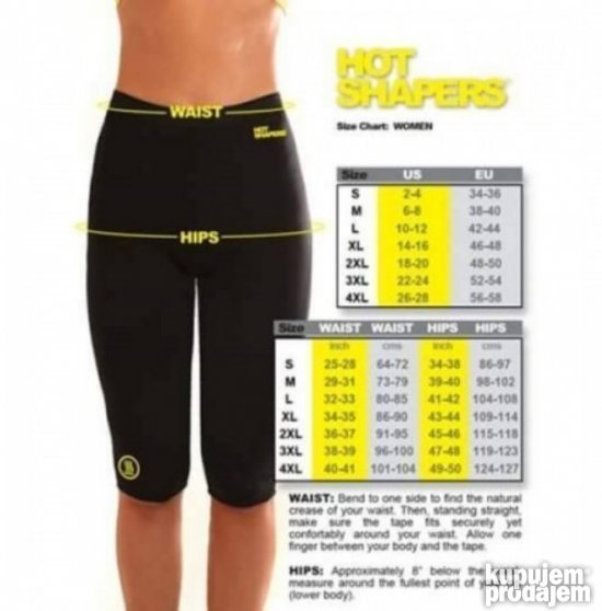VG FITNES AKCIJA Hot Shapers HELANKE i Pojas Za Mrsavljenje