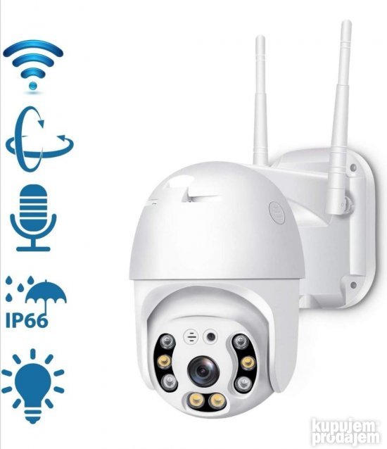 VIDEO NADZOR IP KAMERA wifi smart PTZ Rotirajuca 8mp BEZICNA - Slika 6
