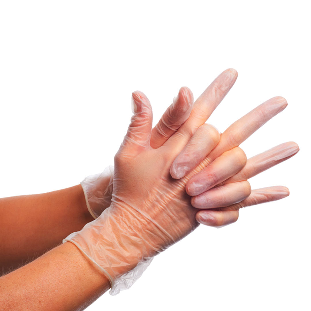 VINYL GLOVES vinilne rukavice za jednokratnu upotrebu nepuderisane transparentne