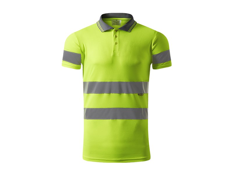 VISION POLO sigurnosna polo majica neon zuta