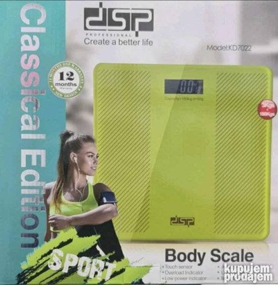 Vaga za merenje do 180kg digitalna vaga DSP 7022