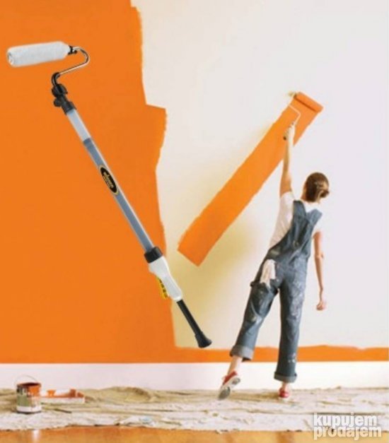 Valjak za krecenje paint roller teleskopski