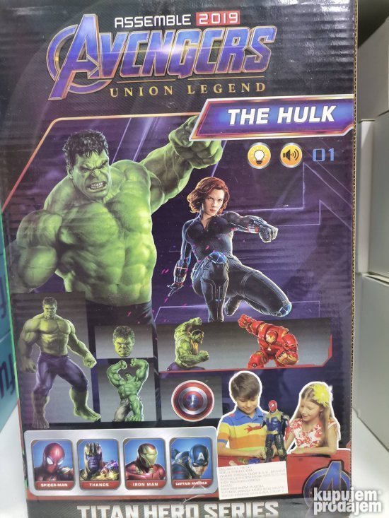 Velika igracka Hulk od 30cm - Slika 4