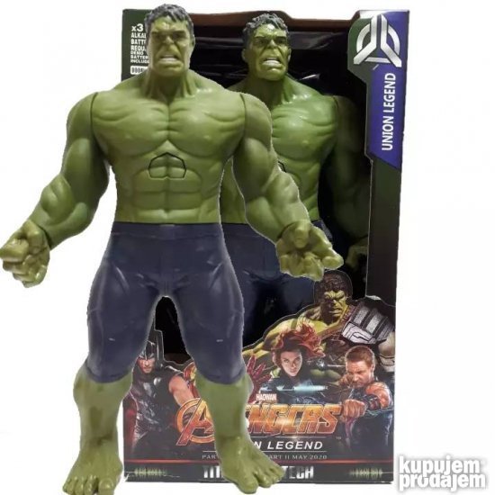 Velika igracka Hulk od 30cm - Slika 6
