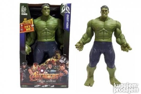 Velika igracka Hulk od 30cm - Slika 7