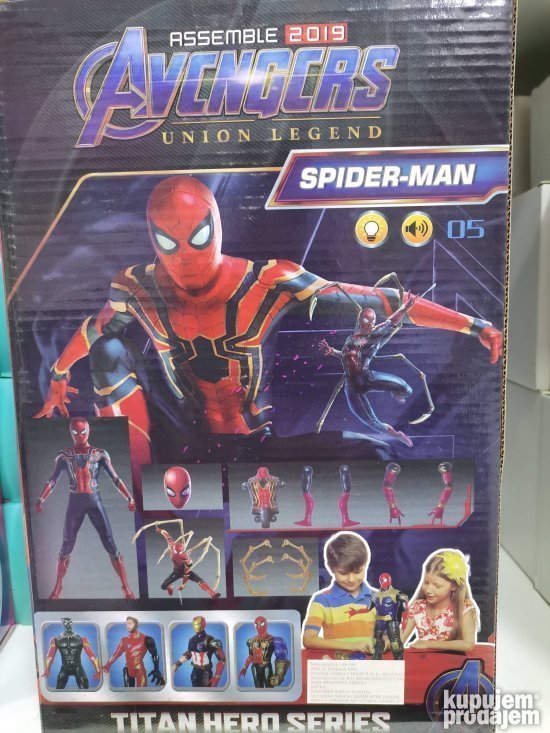 Velika igracka spiderman od 30cm