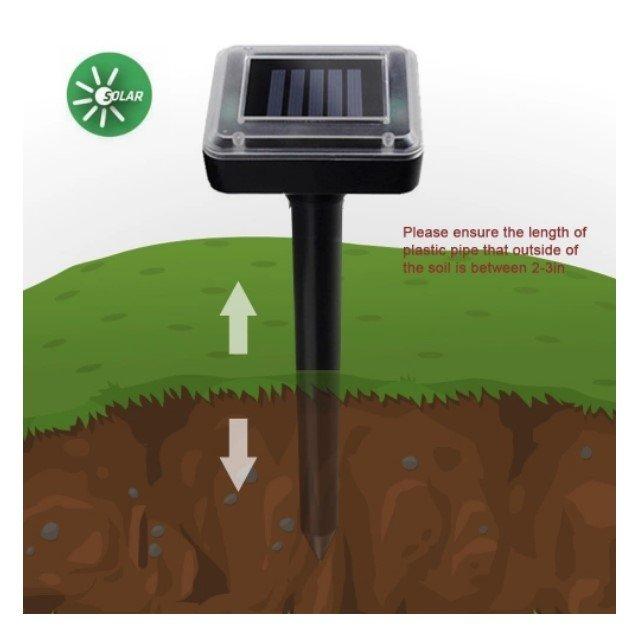 Veliki SET 2 KOM Solarni aparat za krtice Veliki SET 2 KOM Solarni aparat za krtice - Slika 3