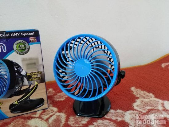Ventilator mini stoni novo