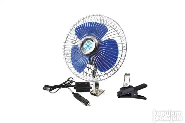 Ventilator za auto na 24v metalni sa stipaljkom