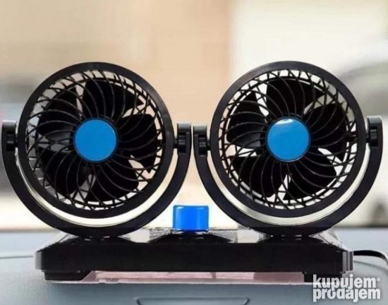 Ventilator za hladjenje u autu 12V ventilator hladnjak - Slika 3