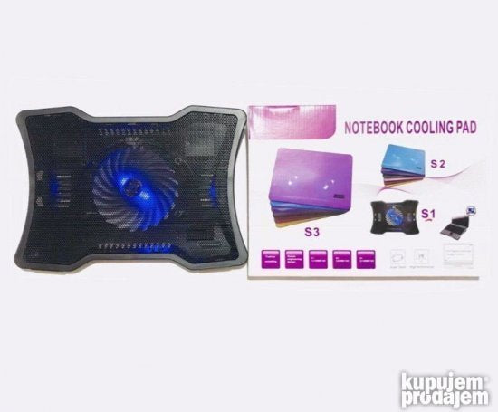 Ventilator za laptop S1 Ventilator cooler laptop hladnjak - Slika 4