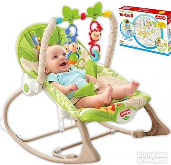 Vibracijnona njihalica za bebe Ibaby rocker