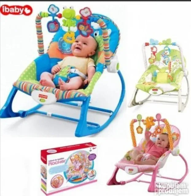 Vibrirajuca lezaljka za bebe njihalica za bebe lezaljka