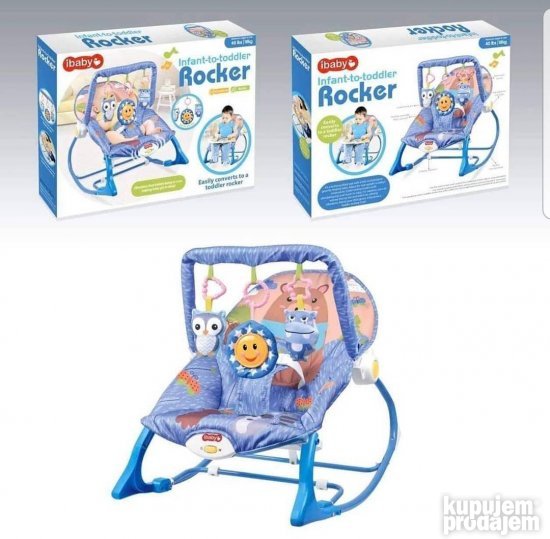 Vibrirajuca muzicka lezaljkasedalica Baby lezaljka NOVO