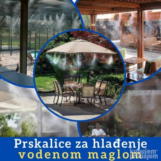 Vodena magla 20 metara novo