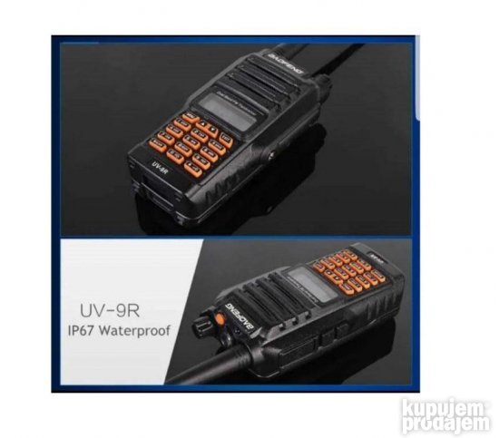 Vodootporna radio stanica Baofeng UV 9R - Slika 4