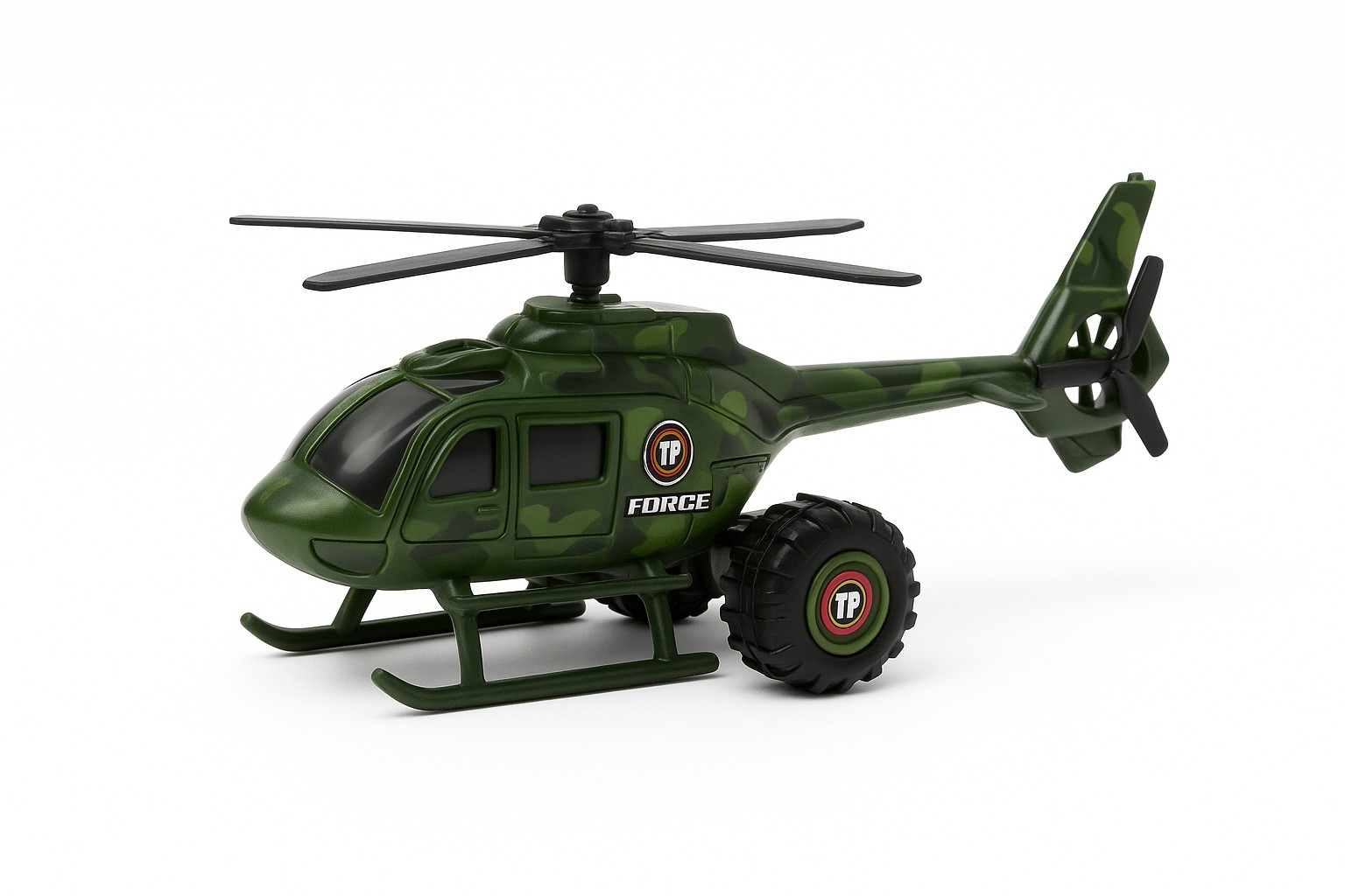 Vojni Helikopter na isapljivanje Igracka Zeleni Kamuflazan Helikopter