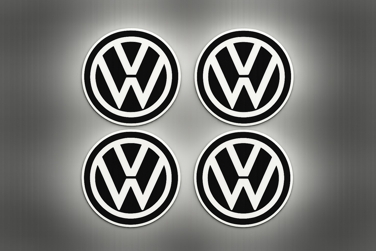 Volkswagen Nalepnice za Felne Set od 4 Komada sa VW Logom