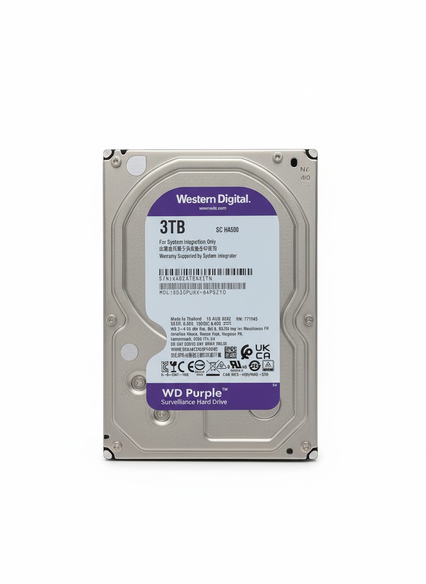 WD Purple 3TB Hard Disk Western Digital Nadzorni Sistem