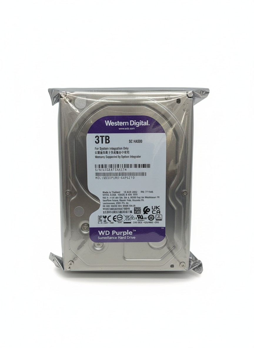WD Purple 3TB Hard Disk Western Digital Nadzorni Sistem - Slika 3