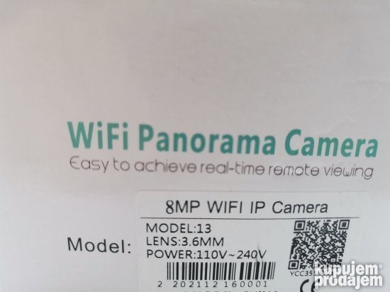 WIFI KMAERA IP SIJALICA 8mpx PTZ Rotirajuca YCC365 - Slika 5