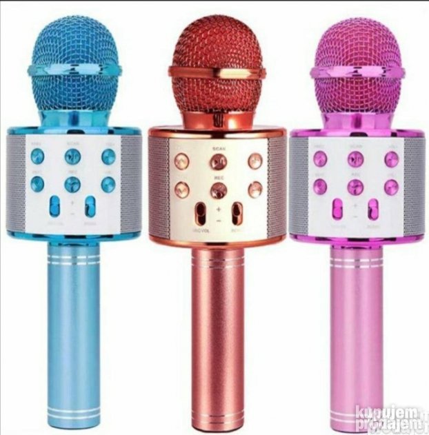 WS 858 Bluetooth Karaoke Mikrofon