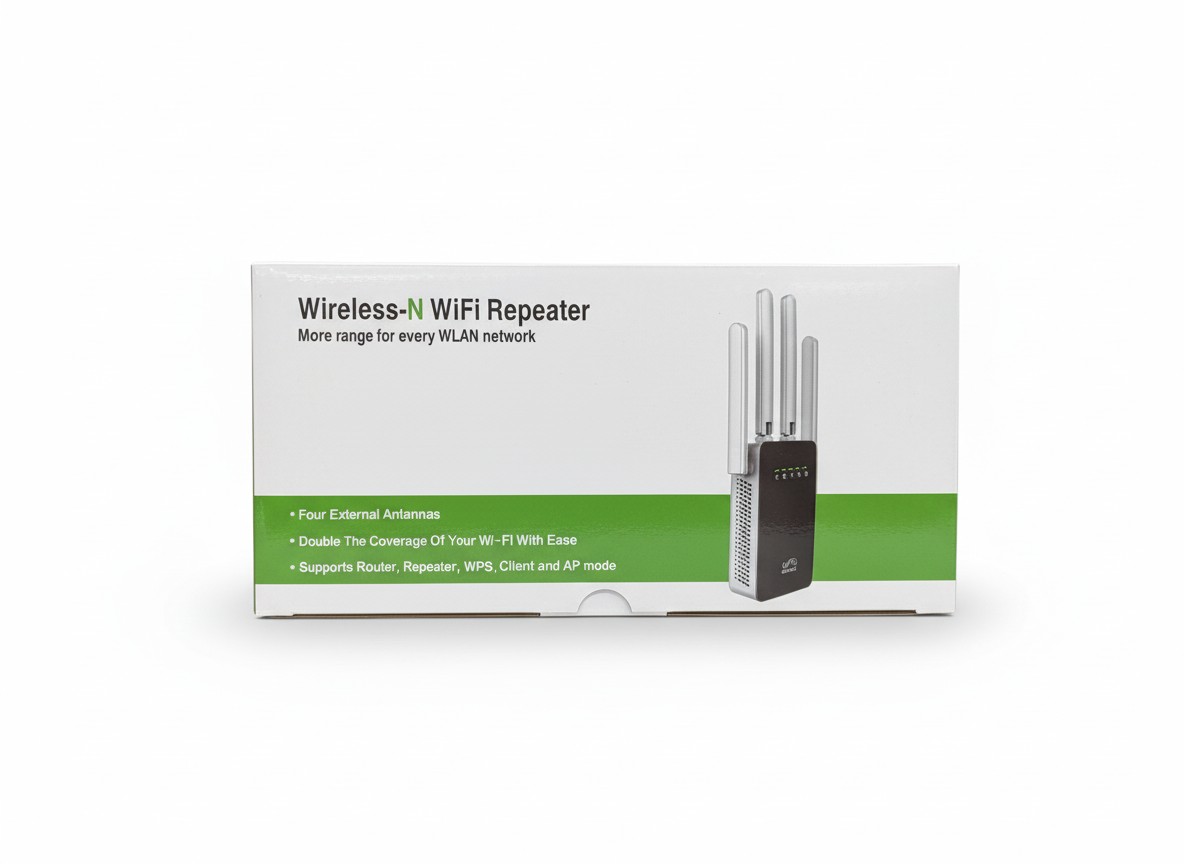 WiFi repeater sa 4 antene Bezicni pojacivac signala 300Mbps