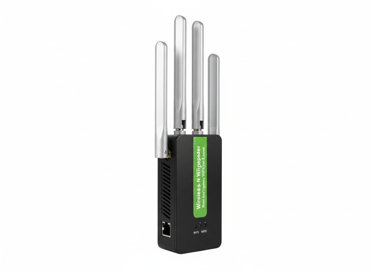 WiFi repeater sa 4 antene Bezicni pojacivac signala 300Mbps - Slika 3