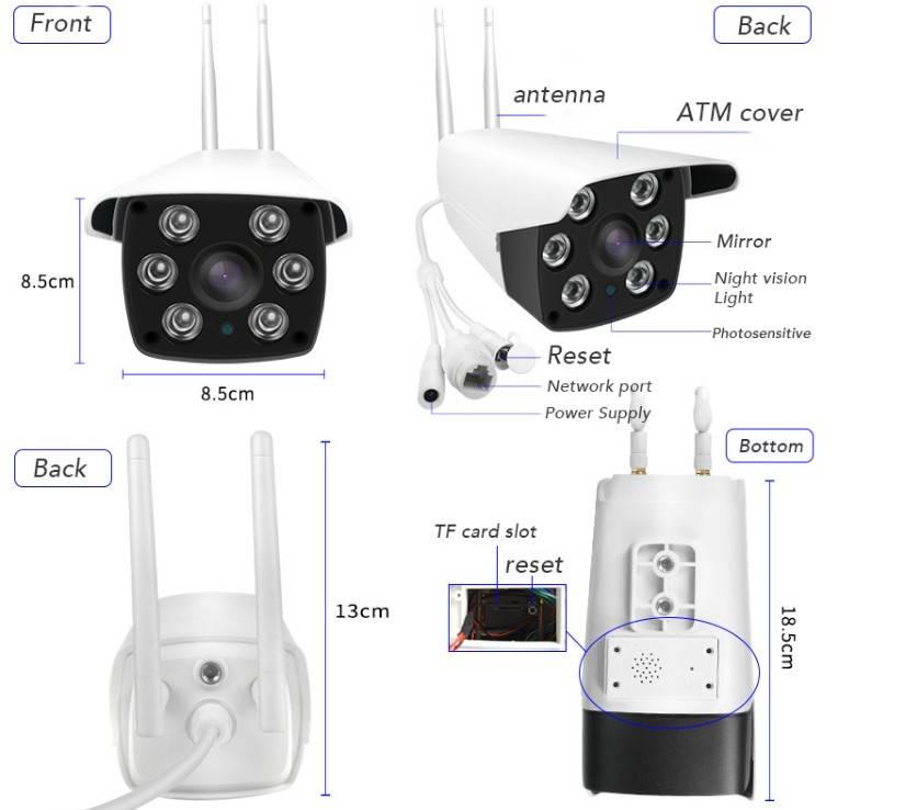 Wifi IP kamera veoma kvalitetna Wifi IP kamera veoma kvalitetna - Slika 4