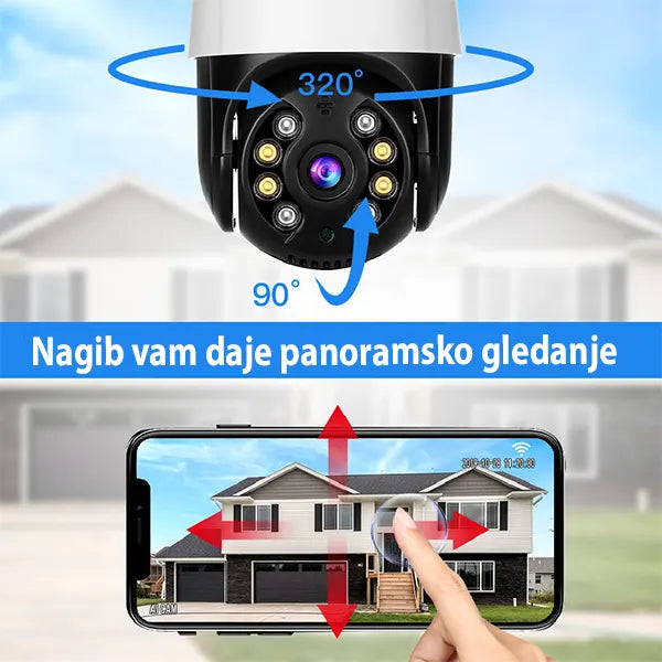 Wifi Kamere Za Najbolji Video Nadzor A8 CRNA