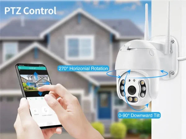 Wifi kamera PTZ 8mpx A6 - Slika 3