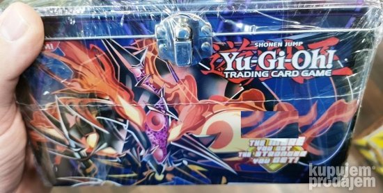 Yu Gi Oh Booster Metalna kutija sa kartama
