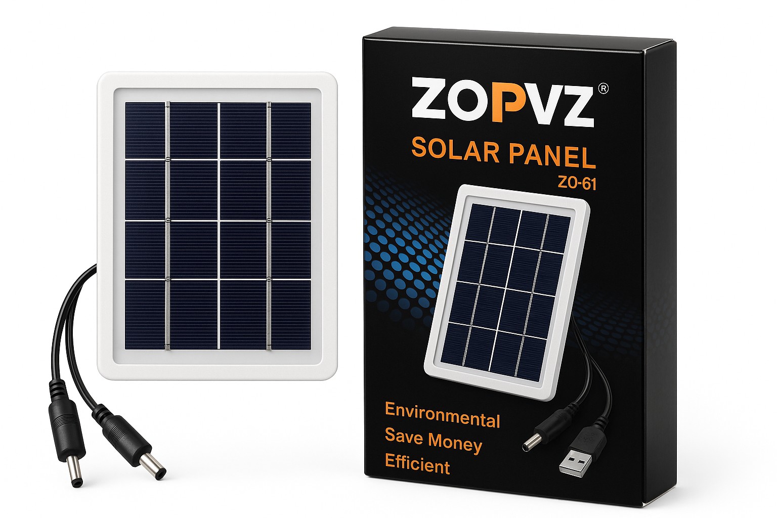 ZOLVZ Solarni Panel ZO 611 Kompaktni Panel sa Punjenjem Mobilnih Telefona