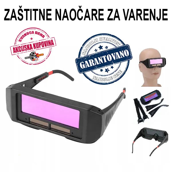 Zastitne naocare za zavarivanje sa automatskim zatamnjivanjem
