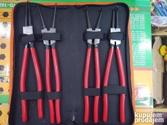 Zeger klesta Klesta za Zeger Set od 4 komada Novo