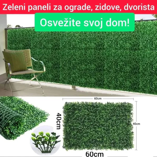 Zeleni paneli za OGRADE ZIDOVE DVORISTA itd
