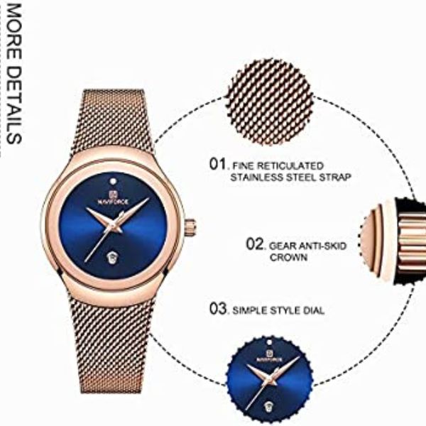 Zenski sat Naviforce NF5004RGBE